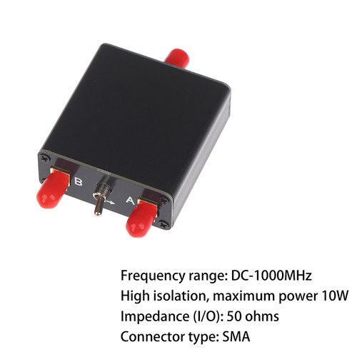 Manual antenna switch - manual, rf
