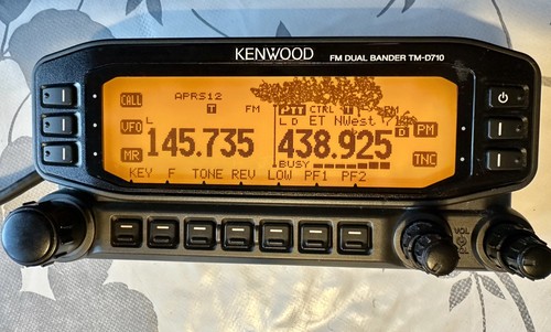 Kenwood d710a aprs amateur - aprs,
