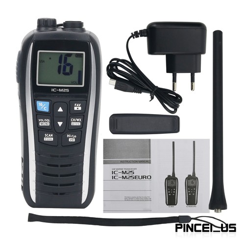 M25 5km vhf marine radio - ic-m25,