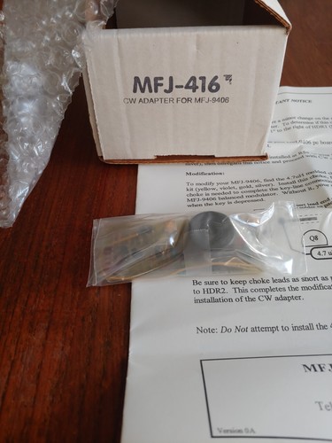 Mfj 416 modul - cw,