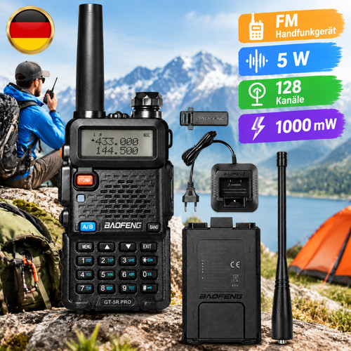 Baofeng uhf vhf - uv/ar-5r, 128ch